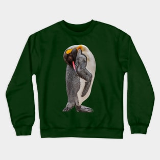 Sleepy King Penguin Crewneck Sweatshirt